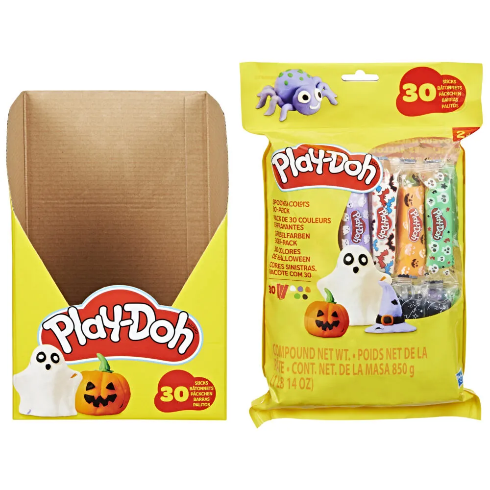 Play-Doh Ürkütücü Renkler 30'lu Paket G05205L40 Thumbnail 6