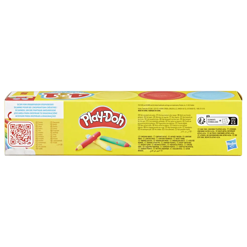 Play-Doh Okula Dönüş 5'li Paket Thumbnail 3