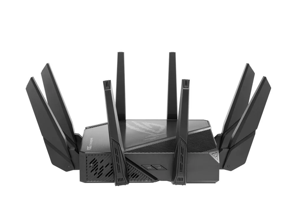 ASUS ROG Rapture GT-AX11000 Pro kablosuz yönlendirici 10 Gigabit Ethernet Üç bantlı (2,4 GHz / 5 GHz / 5 GHz) Siyah Thumbnail 6