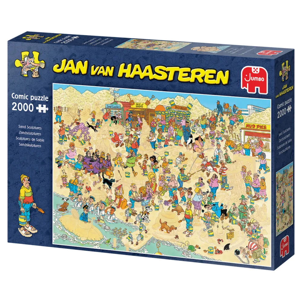 Jumbo Jan van Haasteren Sand Sculptures 2000 Parça 20072 Puzzle Thumbnail 1