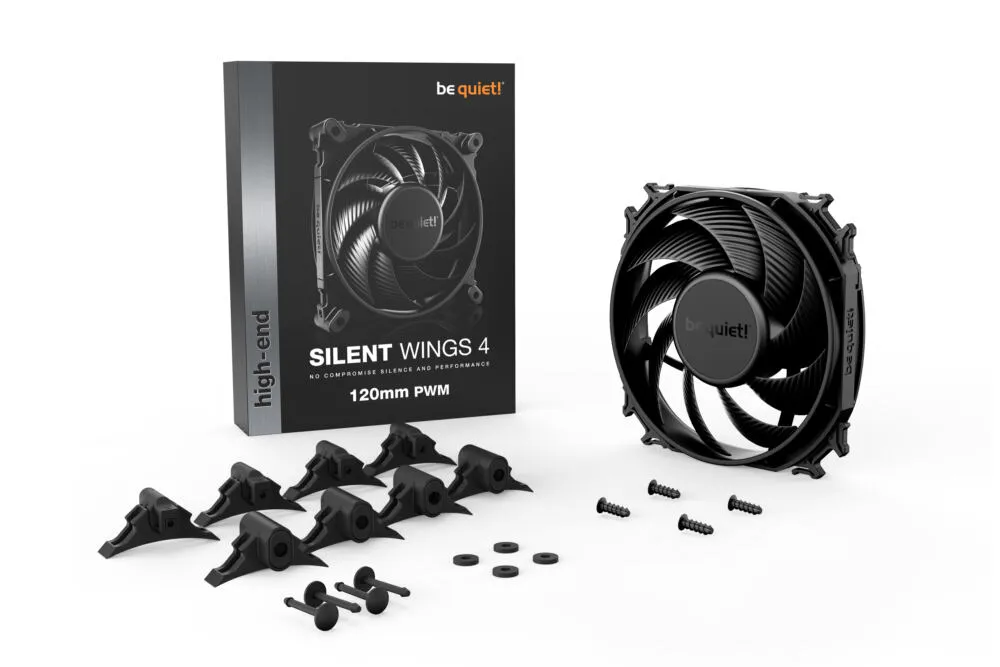 be quiet! SILENT WINGS 4 | 120mm PWM BL093 Fan Bilgisayar Soğutma Sistemleri Thumbnail 6