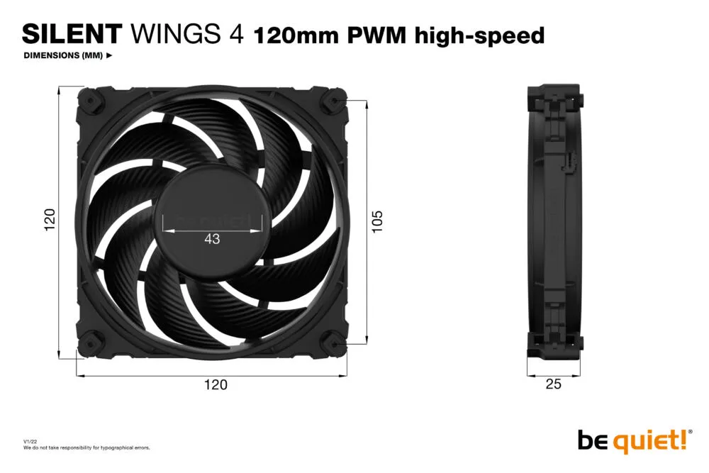 be quiet! SILENT WINGS 4 | 120mm PWM high-speed BL094 Thumbnail 8