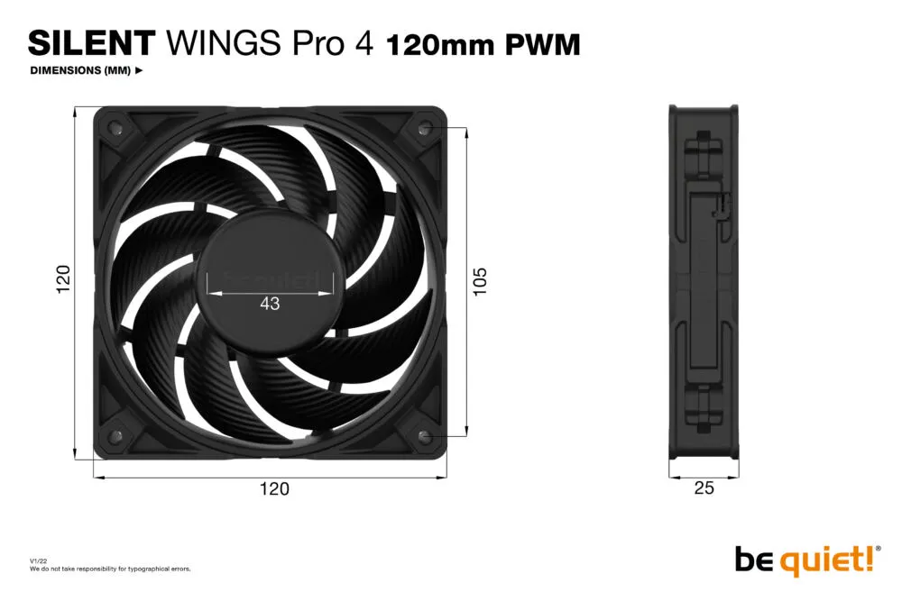 be quiet! SILENT WINGS PRO 4 | 120mm PWM BL098 Thumbnail 10