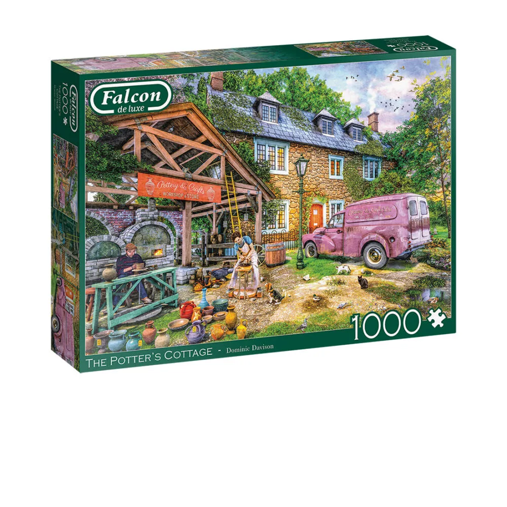 Jumbo Falcon de luxe 11401 1000 Parça Puzzle Thumbnail 2