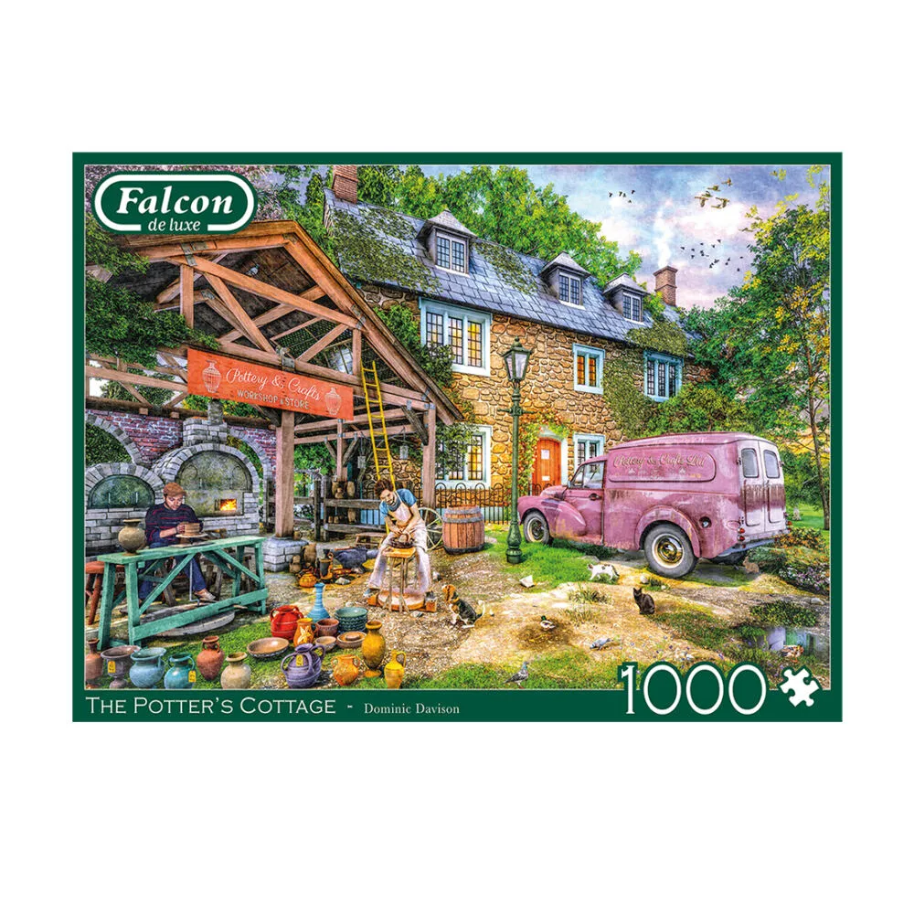 Jumbo Falcon de luxe 11401 1000 Parça Puzzle Thumbnail 4