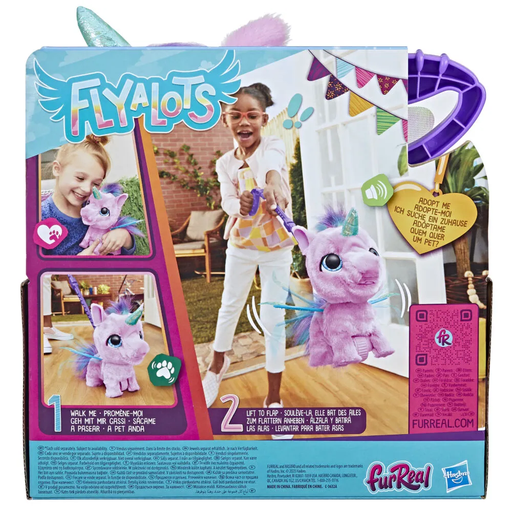 FurReal Flyalots Flitter my Unicorn F63725L1 Unikorn Peluş Oyuncak Thumbnail 12
