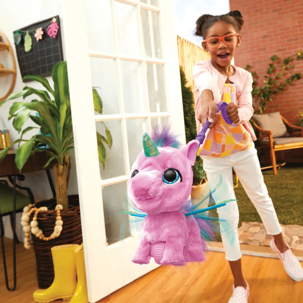 FurReal Flyalots Flitter my Unicorn F63725L1 Unikorn Peluş Oyuncak Thumbnail 8