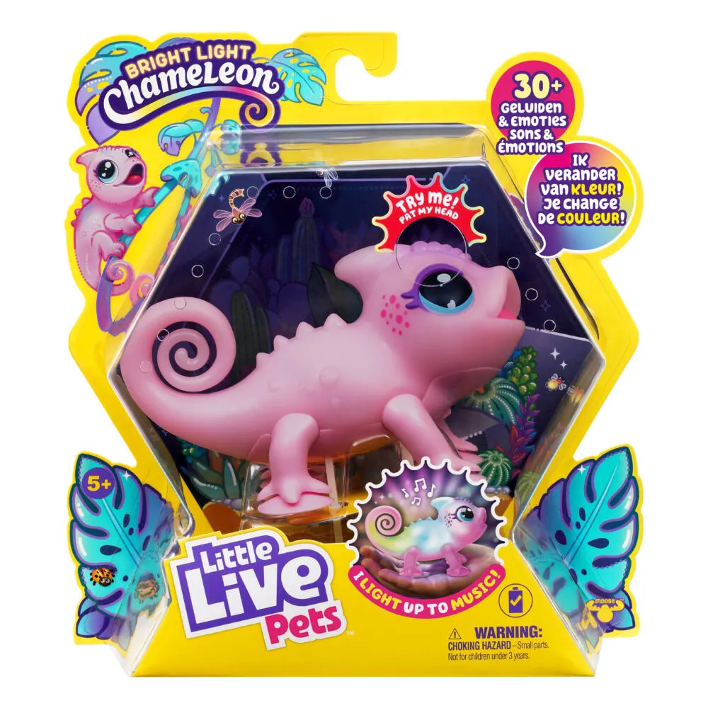 Moose Toys Little Live Pets Bright Light Chameleon Nova MS26365 Thumbnail 13