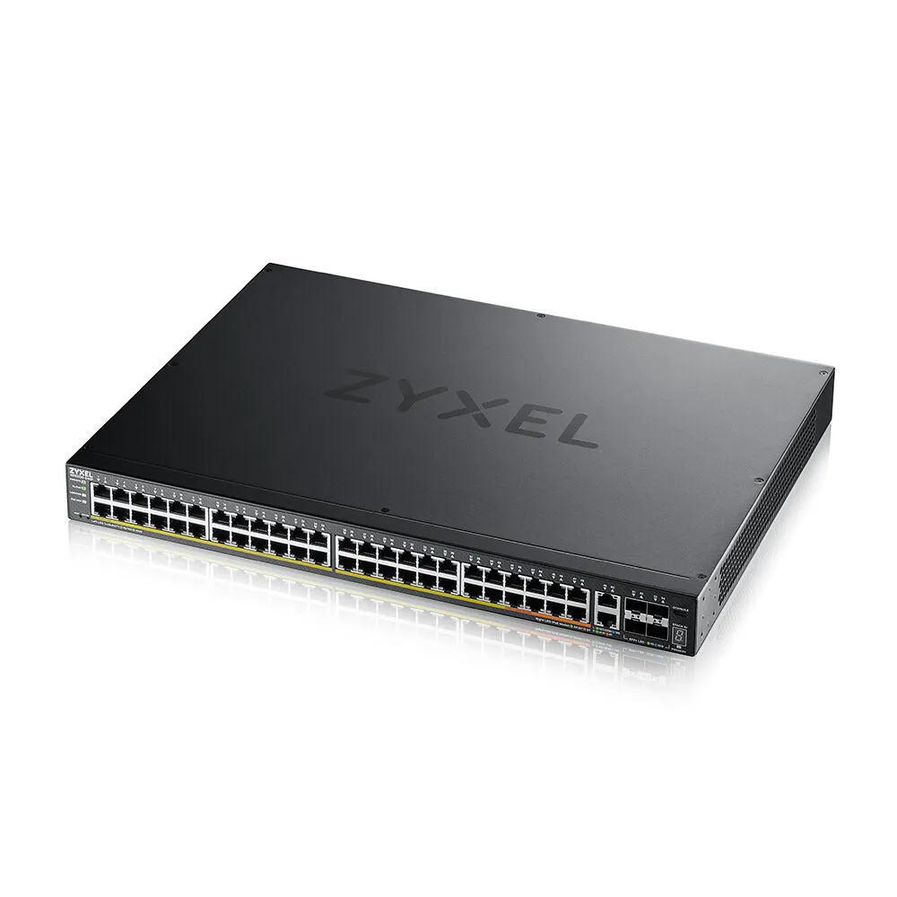 Zyxel XGS2220-54HP Gözetilmiş L3 Gigabit Ethernet (10/100/1000) Ethernet üzerinden güç desteği (PoE) Switch