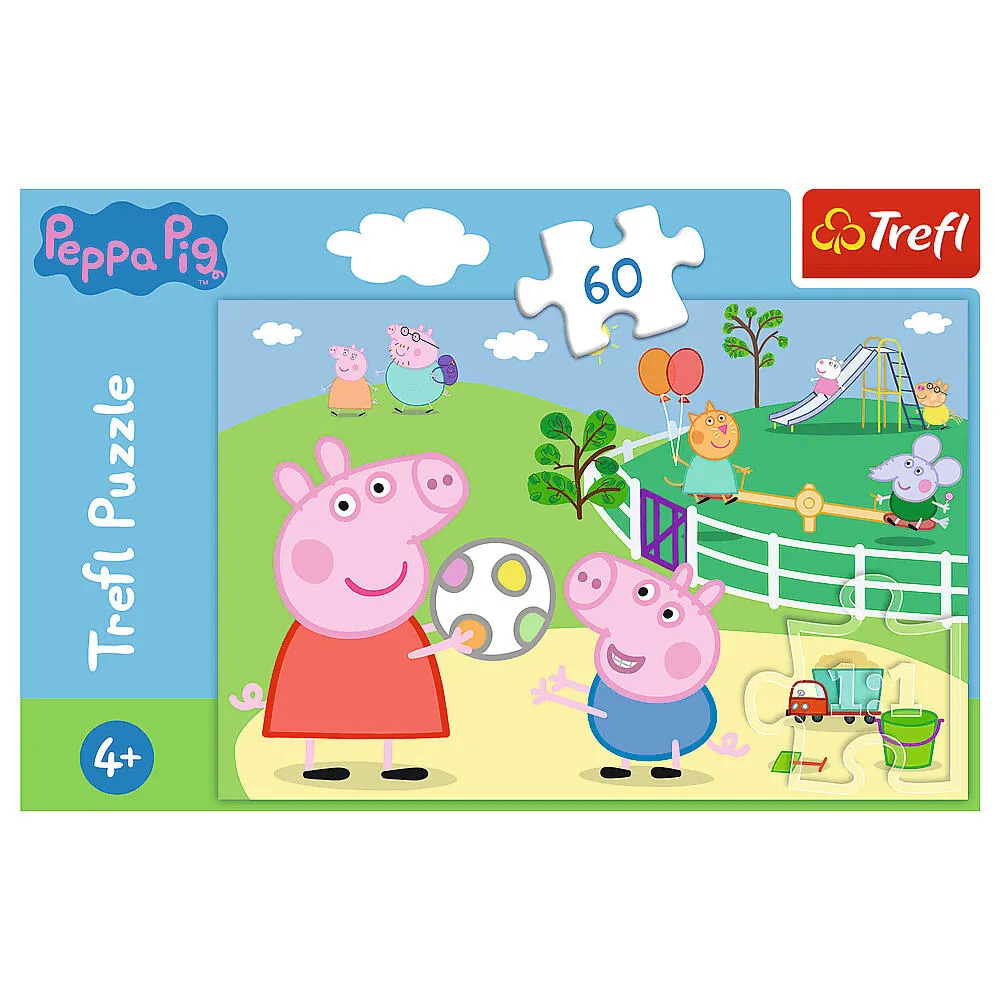 Trefl Peppa Pig Fun With Friends 17356 60 Parça Puzzle Thumbnail 4