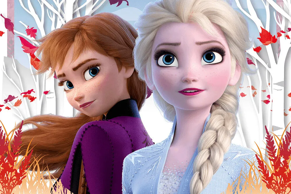 Trefl The enchanted world of Anna and Elsa 17333 60 Parça Puzzle Thumbnail 2