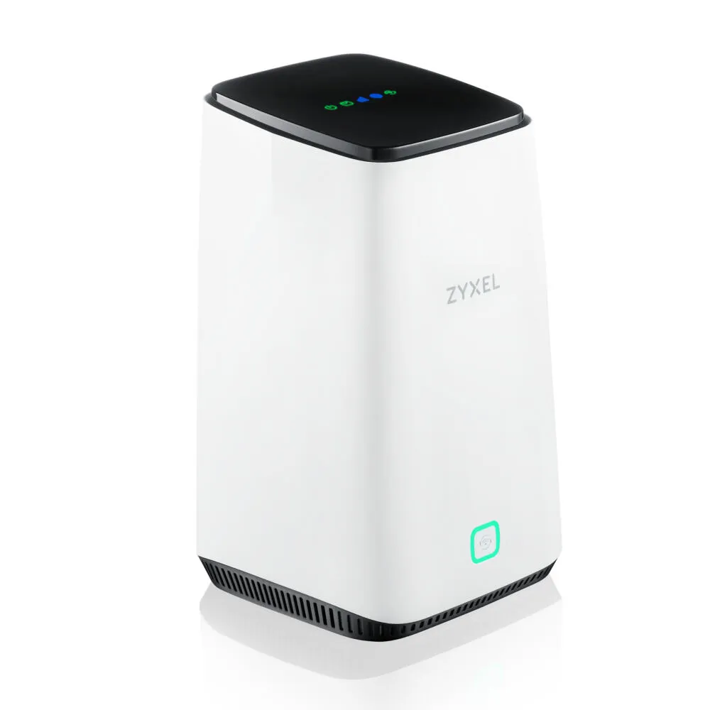 Zyxel FWA510 kablosuz yönlendirici Multi-Gigabit Ethernet Çift bant (2,4 GHz / 5 GHz) 5G Siyah, Gri Route