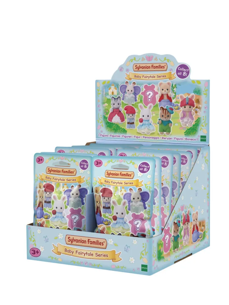 Sylvanian Families 5699 Ayı, Kedi, Köpek, Tavşan 8 Parça Oyuncak Figür Thumbnail 1