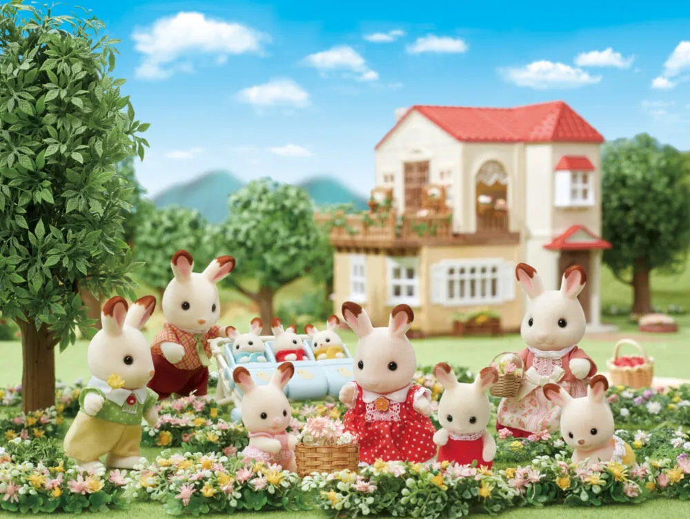 Sylvanian Families 5655 Tavşan 4 Parça Oyuncak Figür Thumbnail 7