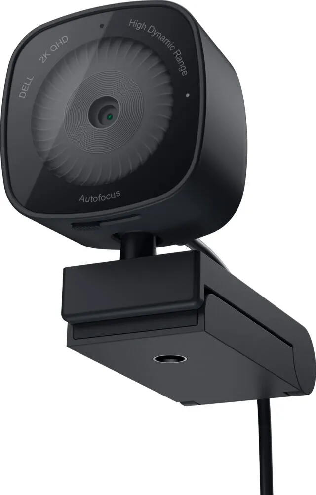 DELL WB3023 webcam 2560 x 1440 Piksel USB 2.0 Siyah Thumbnail 4
