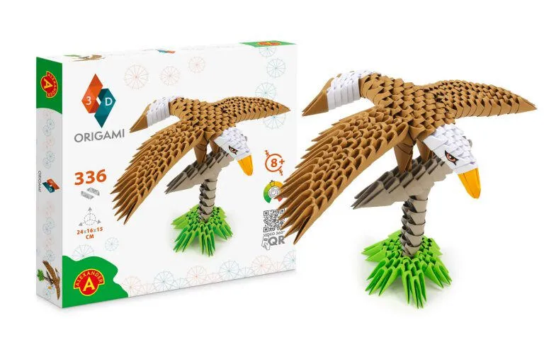 Alexander Toys ORIGAMI 3D – Eagle 02551 Thumbnail 1