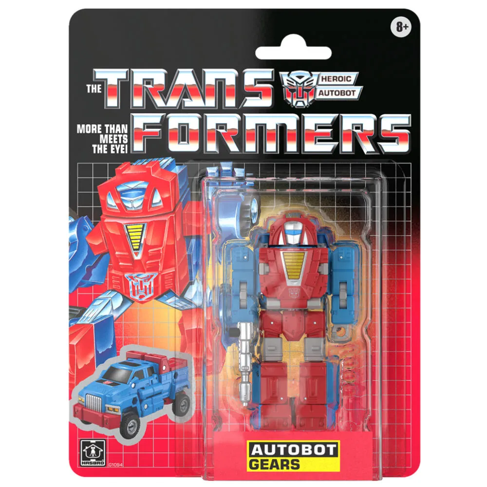 Hasbro Transformers Retro G1 Autobot Gears G10945L0 Thumbnail 9