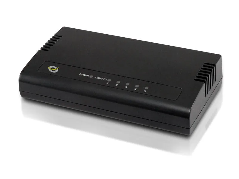 Conceptronic CGIGA5A Yönetilmeyen Gigabit Ethernet (10/100/1000) Siyah Switch