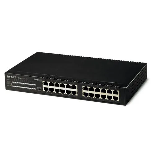 Buffalo 24-port Rackmount Gigabit Switch BS-G2124U Thumbnail 1