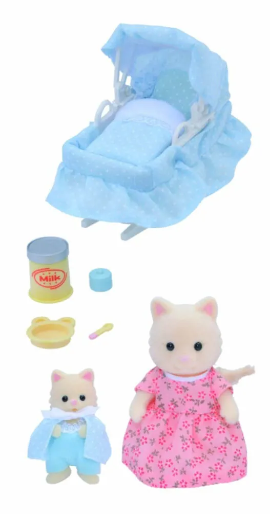 Sylvanian Families 5433 8 Parça Oyuncak Bebek Thumbnail 6