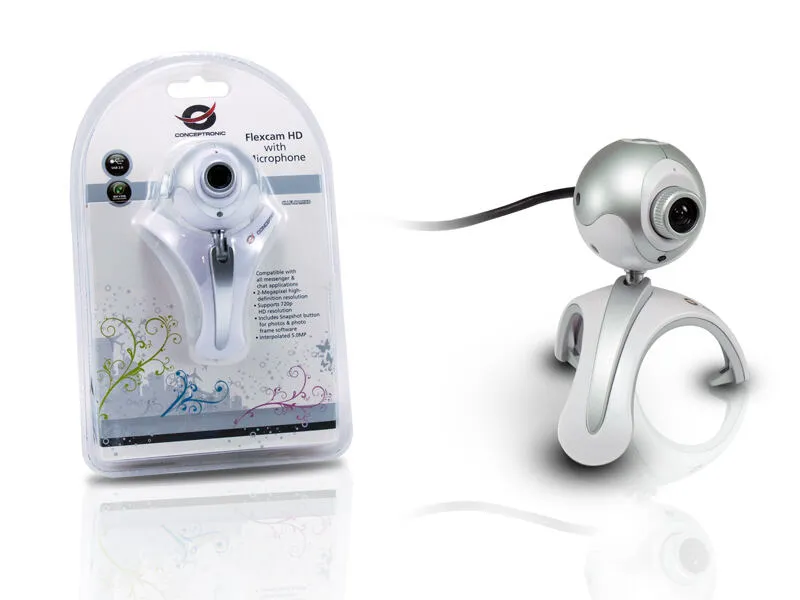 Conceptronic Flexcam HD with Microphone CLLFLCAMHD Thumbnail 9