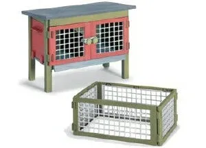 schleich Rabbit Hutch 42019 Oyuncak Figür Thumbnail 2