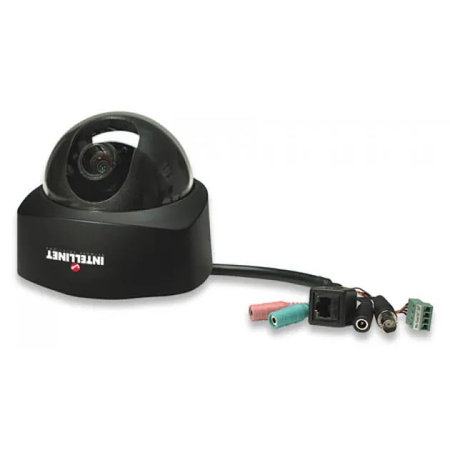 Manhattan NFD30 webcam 640 x 480 Piksel USB 2.0 Siyah Thumbnail 1