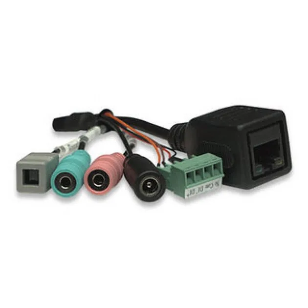 Manhattan NFD30 webcam 640 x 480 Piksel USB 2.0 Siyah Thumbnail 2