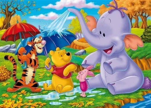 Clementoni 20529.5 puzzle Yapboz 24 adet Çizgi filmler
