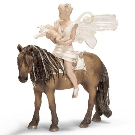 schleich Iloris with Leolynn 70409 Oyuncak Figür Thumbnail 0