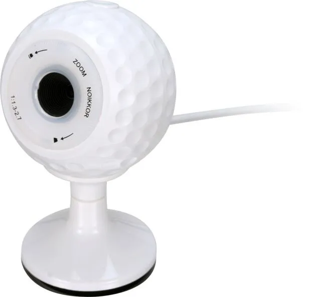 MSI StarCam Golf webcam 640 x 480 Piksel USB 1.1 Beyaz Thumbnail 1