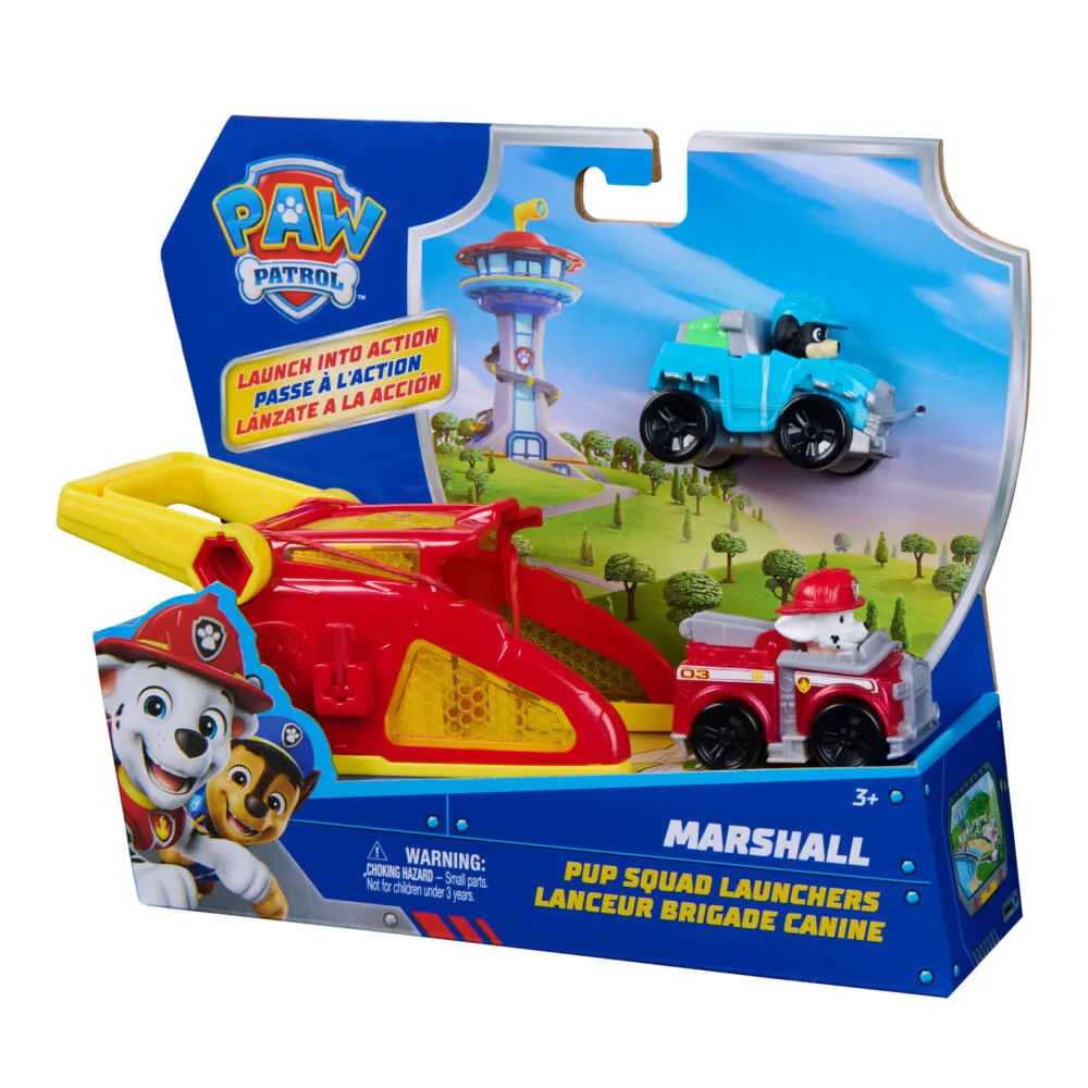 Spin Master PAW Patrol PAW VHP PupSqdLncherMrshll GML Thumbnail 6