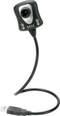 MSI StarCam mini+ webcam 640 x 480 Piksel USB Siyah