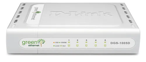 D-Link 5-Port 10/100/1000 Desktop Switch Yönetilmeyen