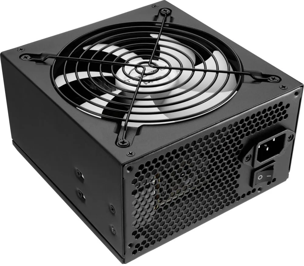 Tacens Radix VI güç kaynağı ünitesi 550 W 20+4 pin ATX Siyah Thumbnail 2