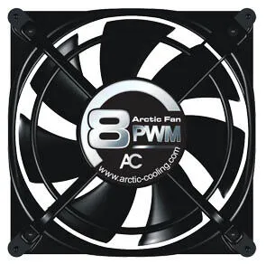 ARCTIC Fan 8 PWM Siyah Soğutm