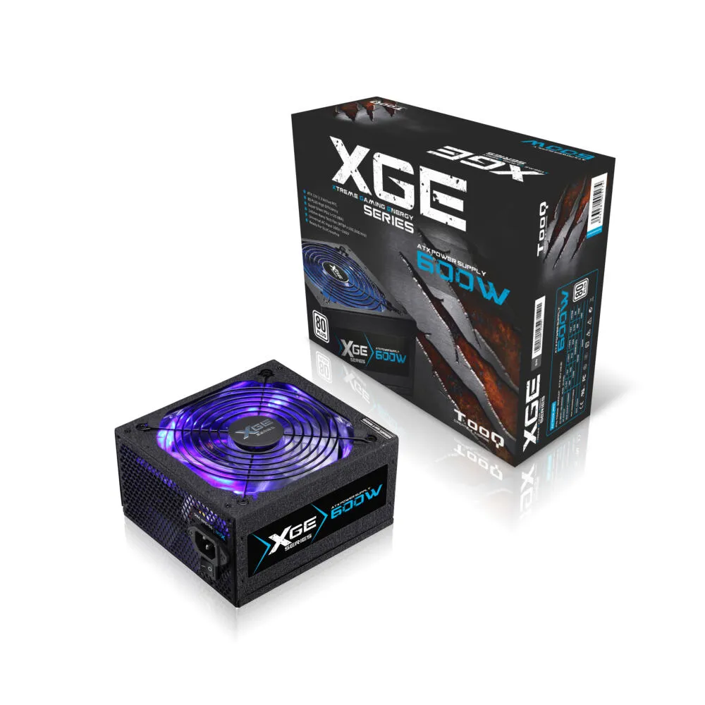 TooQ TQXGE-600SAP 600 W 80 PLUS ATX Güç Kaynağı Thumbnail 11