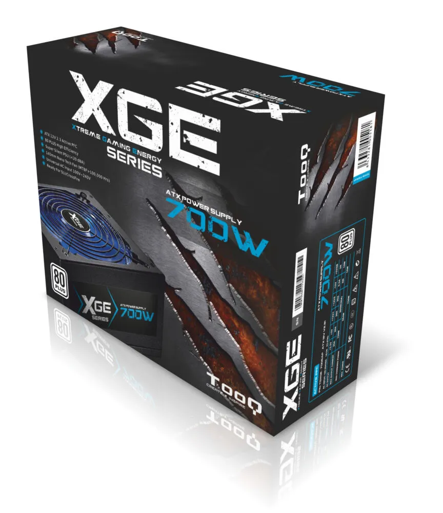 TooQ TQXGE-700SAP 700 W 80 PLUS ATX Güç Kaynağı Thumbnail 9
