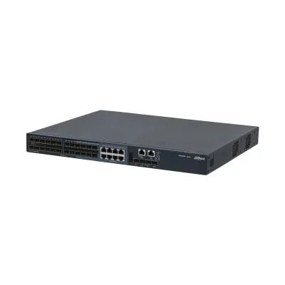 Dahua Technology DH-AS5600-24GF4XF ağ anahtarı Gözetilmiş L3 Gigabit Ethernet (10/100/1000) 1U Siyah Switch