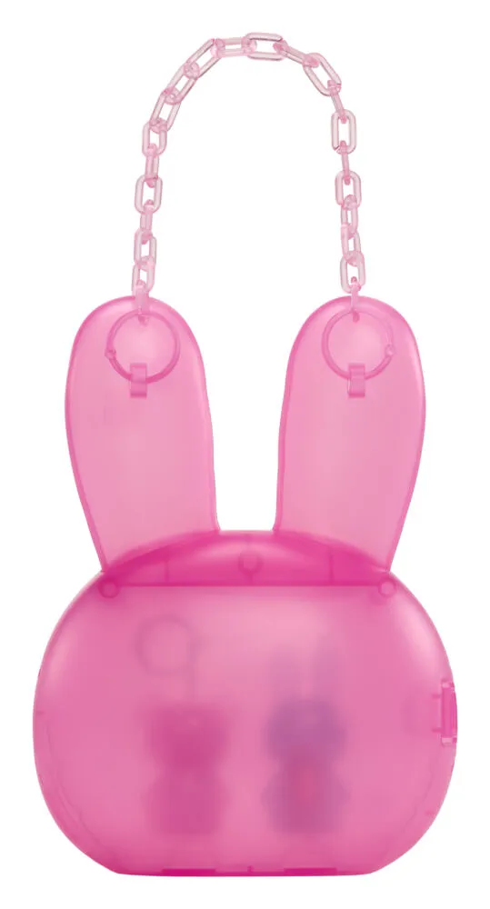 MGA Entertainment Mini Glam Purse with Cosmetics Bunny - Berry Thumbnail 1