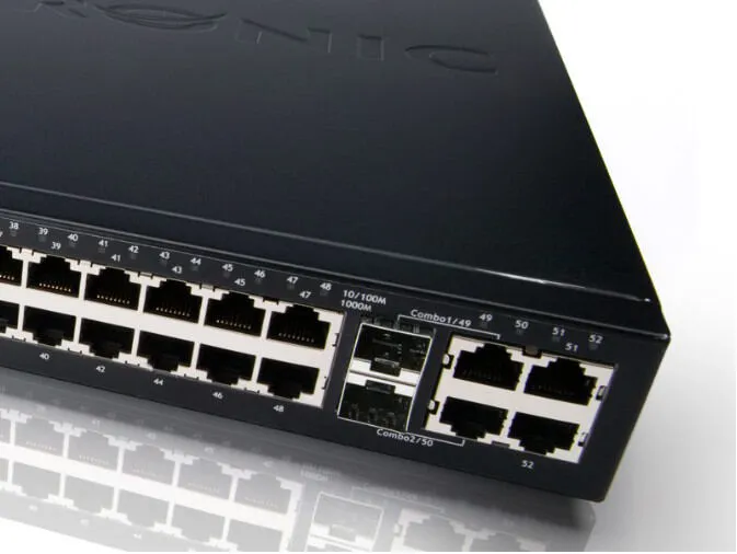Conceptronic 48 port 10/100 Rackmountable Layer 2 19" Smart Switch CB100S48S Thumbnail 3
