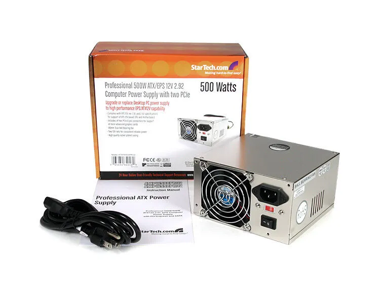 StarTech.com ATXPW500PRO2 500 W Güç Kaynağı Thumbnail 8