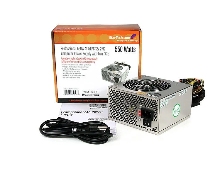 StarTech.com ATXPW550PRO2 550 W Güç Kaynağı Thumbnail 8