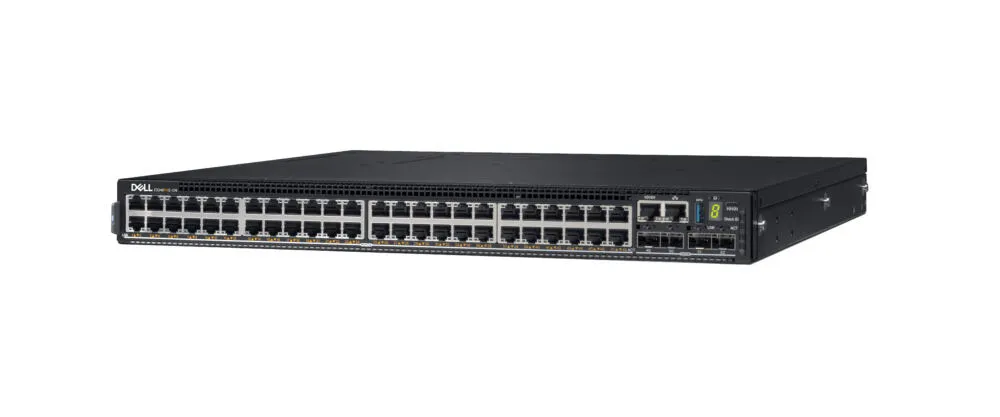 DELL E3248PXE-ON Gözetilmiş L2/L3 10G Ethernet (100/1000/10000) Ethernet üzerinden güç desteği (PoE) 1U Siyah Thumbnail 1