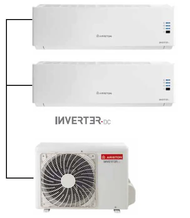 Hotpoint Miros Dual 50 XC4 ayrılabilir sistem Klim
