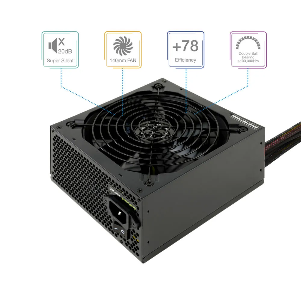 TooQ TQEP-750SP 750 W ATX Güç Kaynağı Thumbnail 5