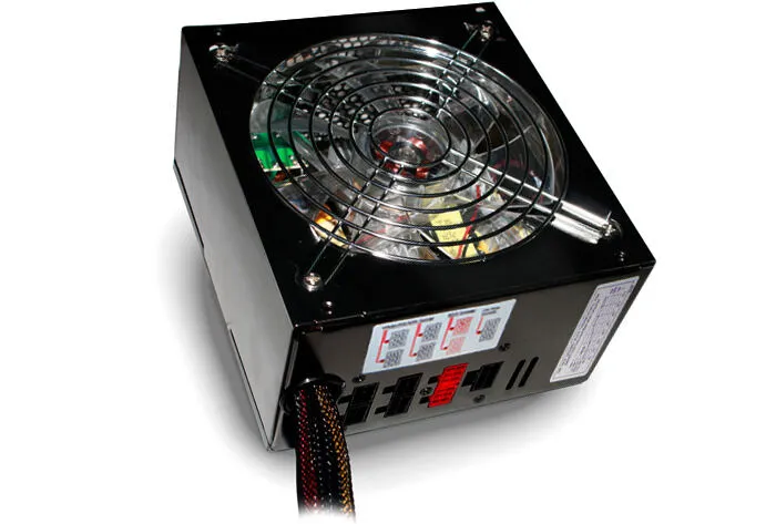 Vultech GS-1000R güç kaynağı ünitesi 1000 W 20+4 pin ATX Siyah Power Supply