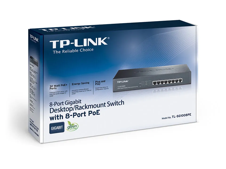 TP-Link TL-SG1008PE Thumbnail 3