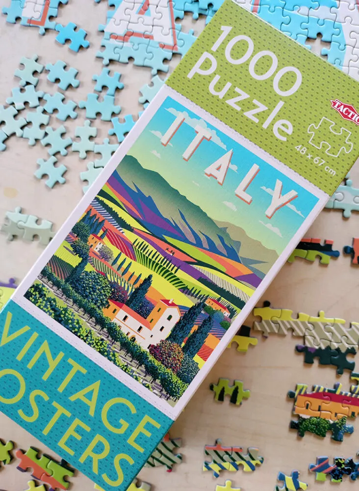 Tactic Vintage Italy 1000 Parça 58297 Puzzle Thumbnail 1