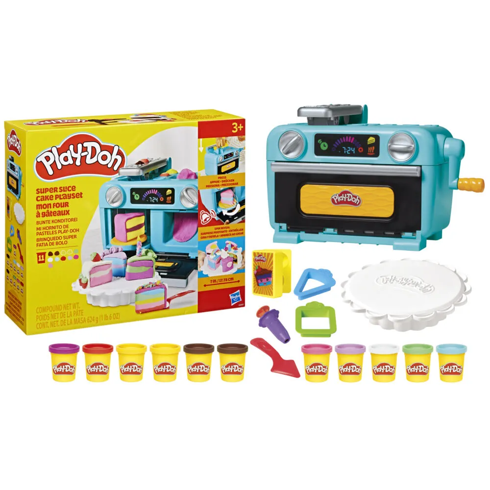 Play-Doh Süper Dilimli Pasta Oyun Seti Thumbnail 2
